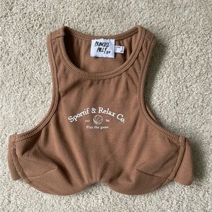 Princess Polly Sportif Crop Shirt